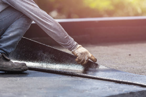 Professional Waterproofing technician working in Silver Lake, NJ